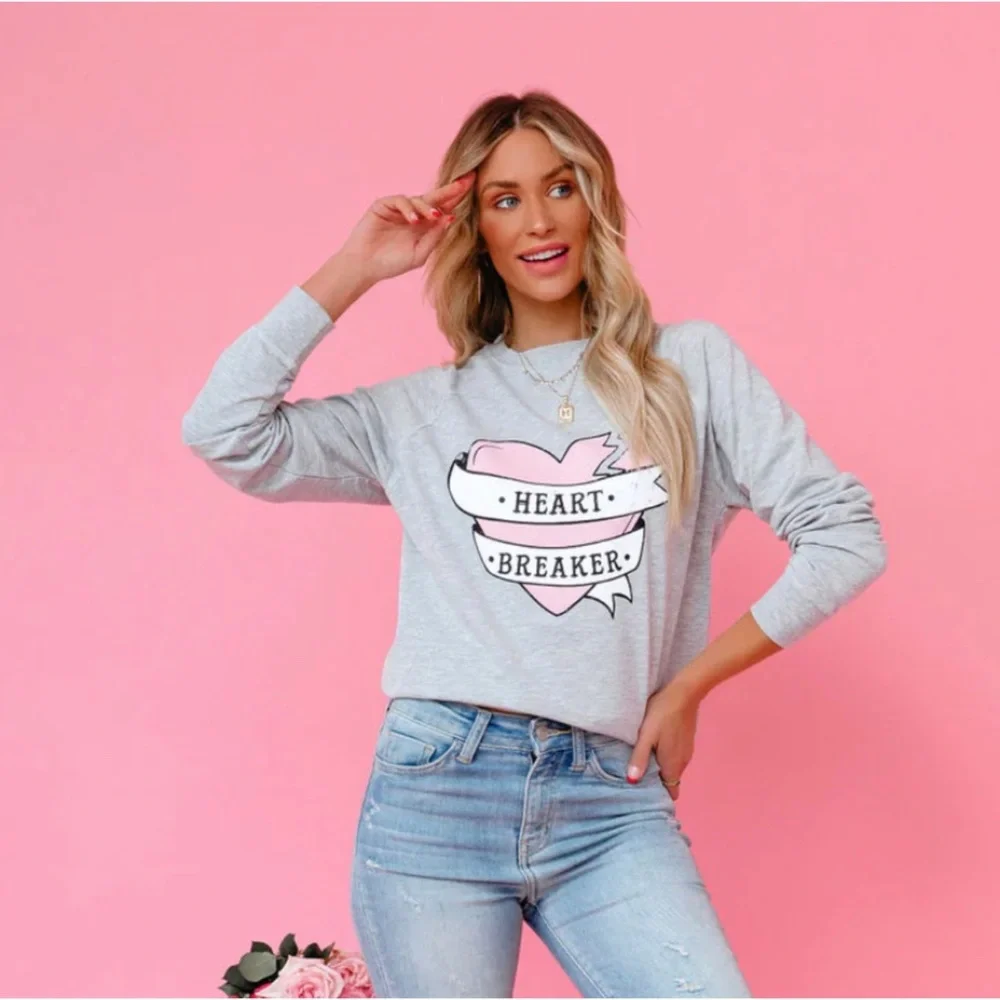 COPY - NWT Cotton-Blend Long-Sleeve Pullover, Sizes XS and S - Picture 4 of 13